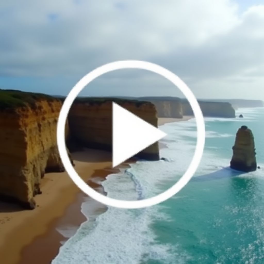 Twelve Apostles Drone Footage